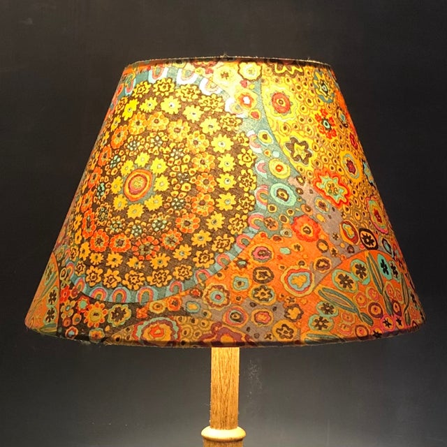 Swee Mei Millefiore Tapered Coolie Cone Lampshade in Antique